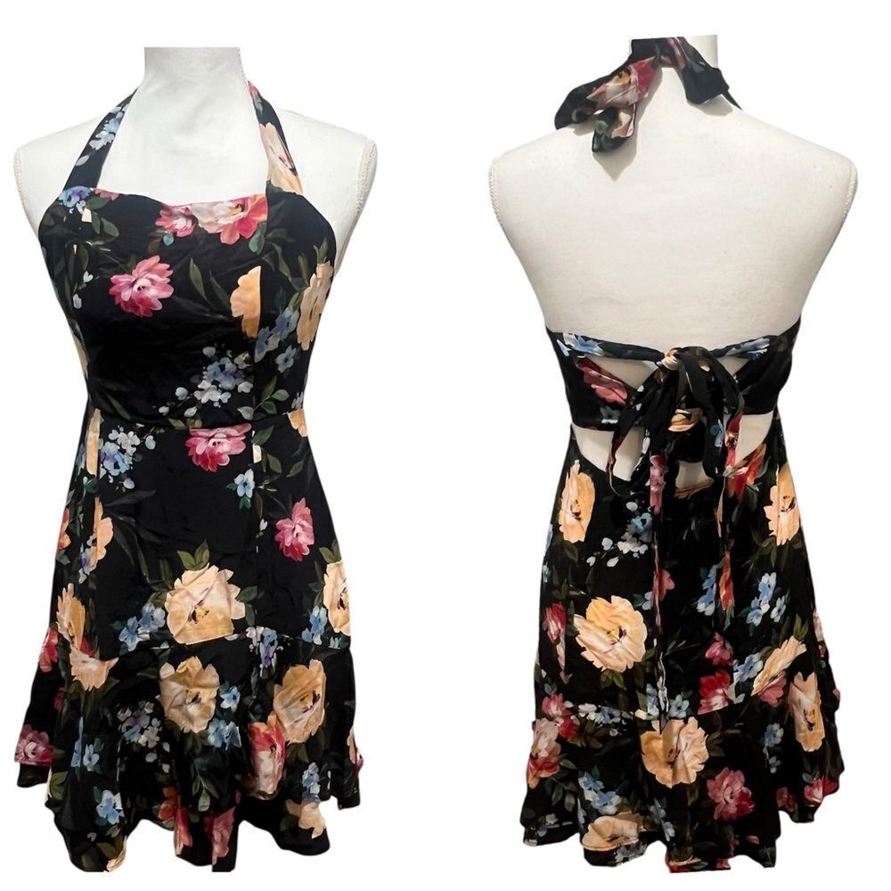 Yumi kim womens mini floral dress size small